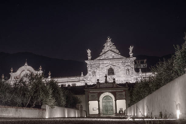 Veduta notturna del Museo Nazionale della Certosa di Calci